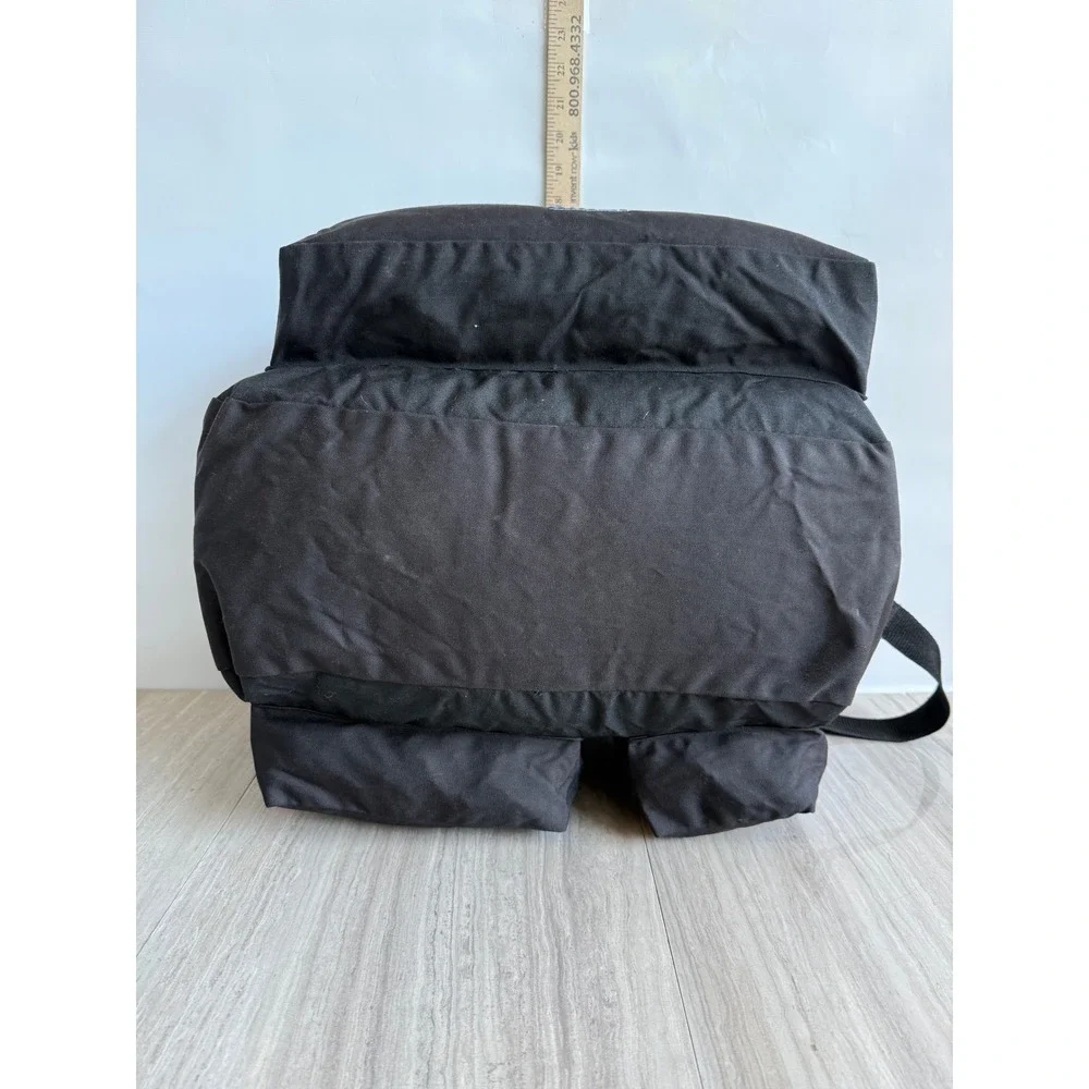 Rare Vintage 1991 Seven Up Maui Duffle Bag Black Y2K Travel Gym Weekender Retro
